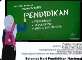 Selamat Hari Pendidikan Nasional