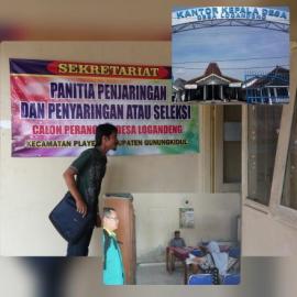 Pendaftaran Calon Perangkat Desa Tahun 2016