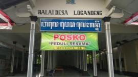 POSKO Peduli Sesama Desa Logandeng Menghimpun Bantuan Selamatkan Sesama