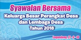 Syawalan Desa Logandeng Dengan Lembaga Desa Logandeng