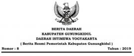 PERBUP Gunungkidul no 8 tahun 2019 tentang Badan Permusyawaratan Desa