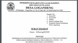 Surat Edaran Desa Tentang Corona