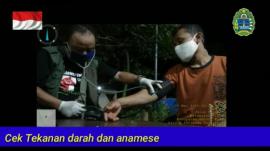 Pembagian Masker & Cek Kesehatan Relawan 