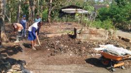 Sumur Tradisional Pager Dipugar Menjadi Tempat Cuci Tangan