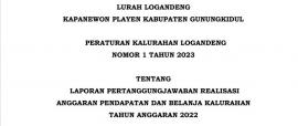 Perkal No1 Th 2023 tentang LPJ th 2022