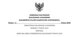 Perkal no 2 th 2024 tentang RKPKal 2025